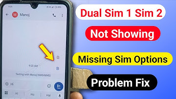 Dual SIM Option Missing From Message App | Change Default SIM for Message in Android
