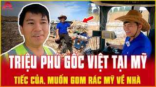 Vietnamese-American millionaire Vuong Pham visits a multi-million dollar dumpsite, revealing how ...