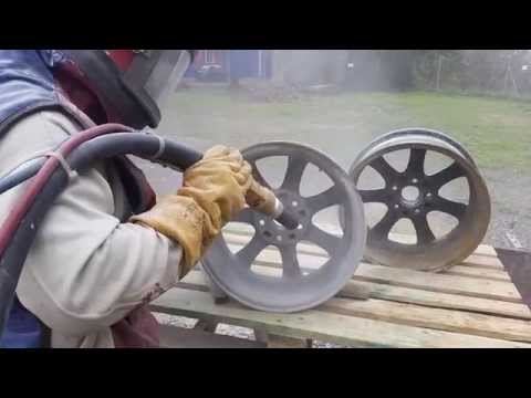 Video: Unaweza sandblast alumini rims?