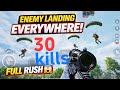 PUBG Mobile Erangel 🔥 Enemy Landing Everywhere 😱 Full Rush Gameplay | Intense Fight