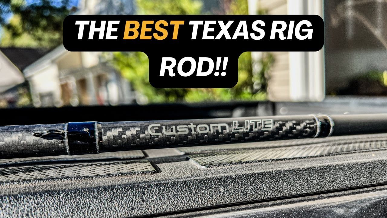The BEST Texas Rig Rod!! Lew's Custom Lite Rods!! - YouTube