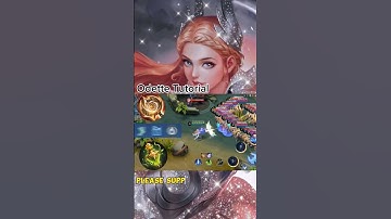 ODETTE TUTORIAL#mlbb #odette #tutorial