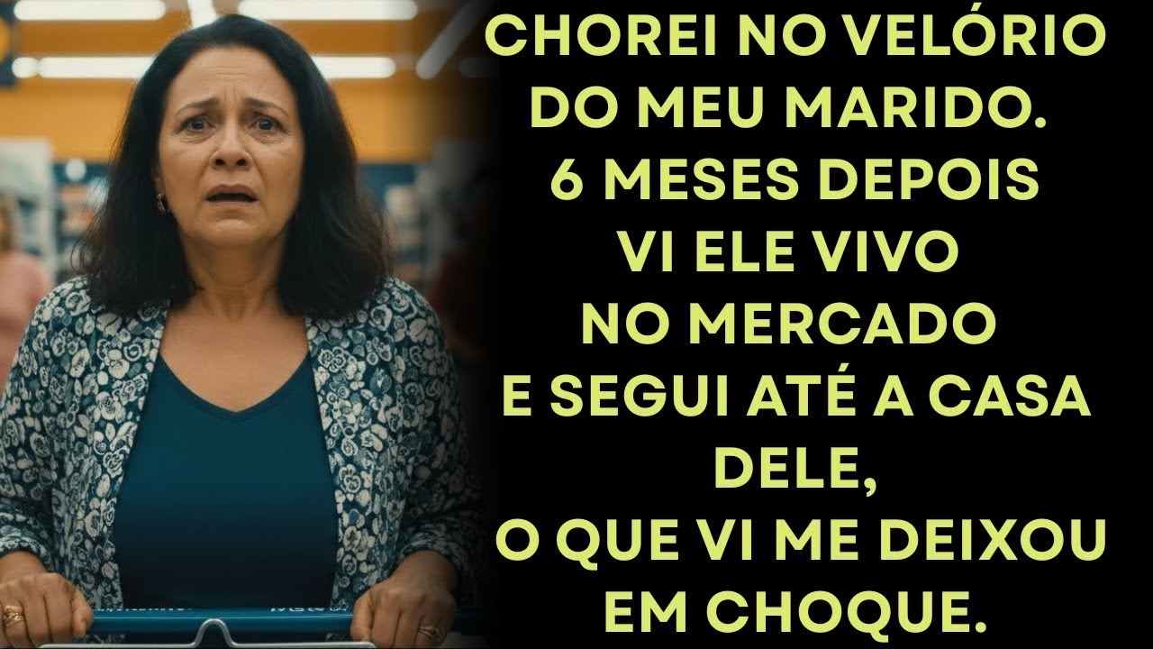 Meu Marido Morreu Há 6 Meses… Ontem Eu o Vi Em Uma Loja E o Segui Até a Casa Dele…