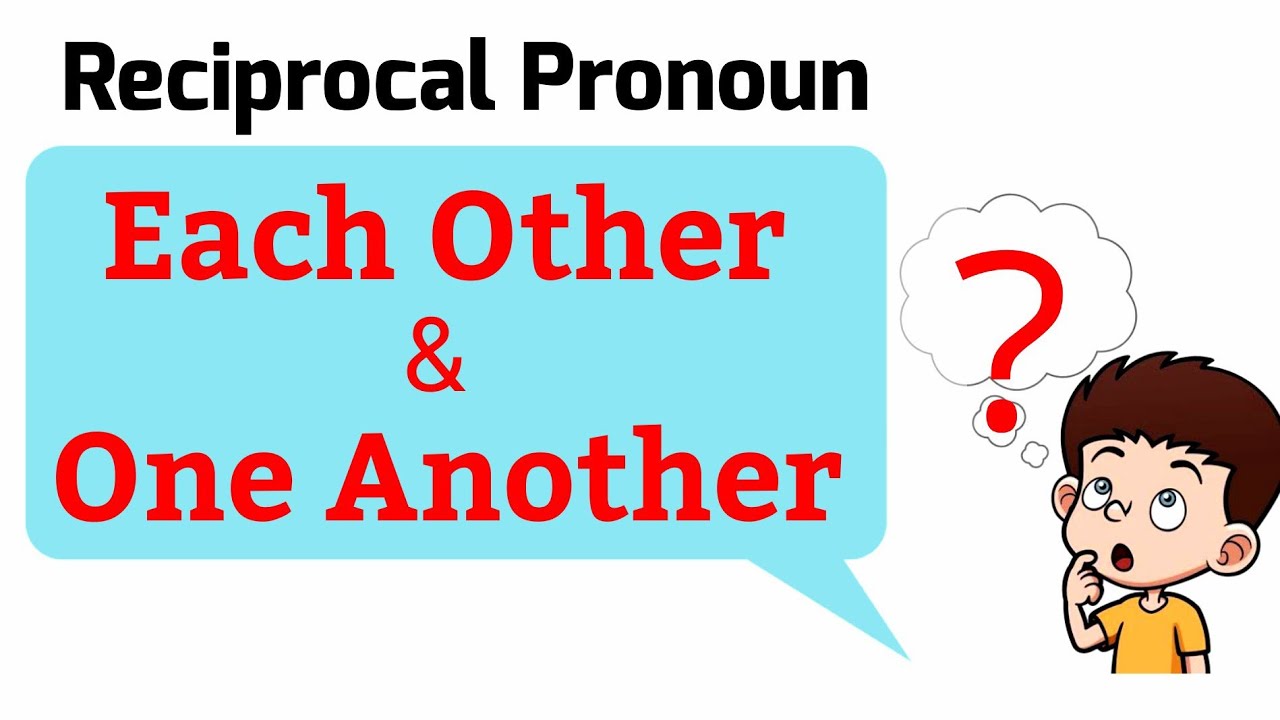 Each Other & One Another ( Reciprocal Pronoun ) #English_With#Khan_Sir ...