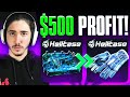 SECURED A $500 PROFIT FROM A SINGLE CASE BATTLE!! (Hellcase Promo Code 2025)