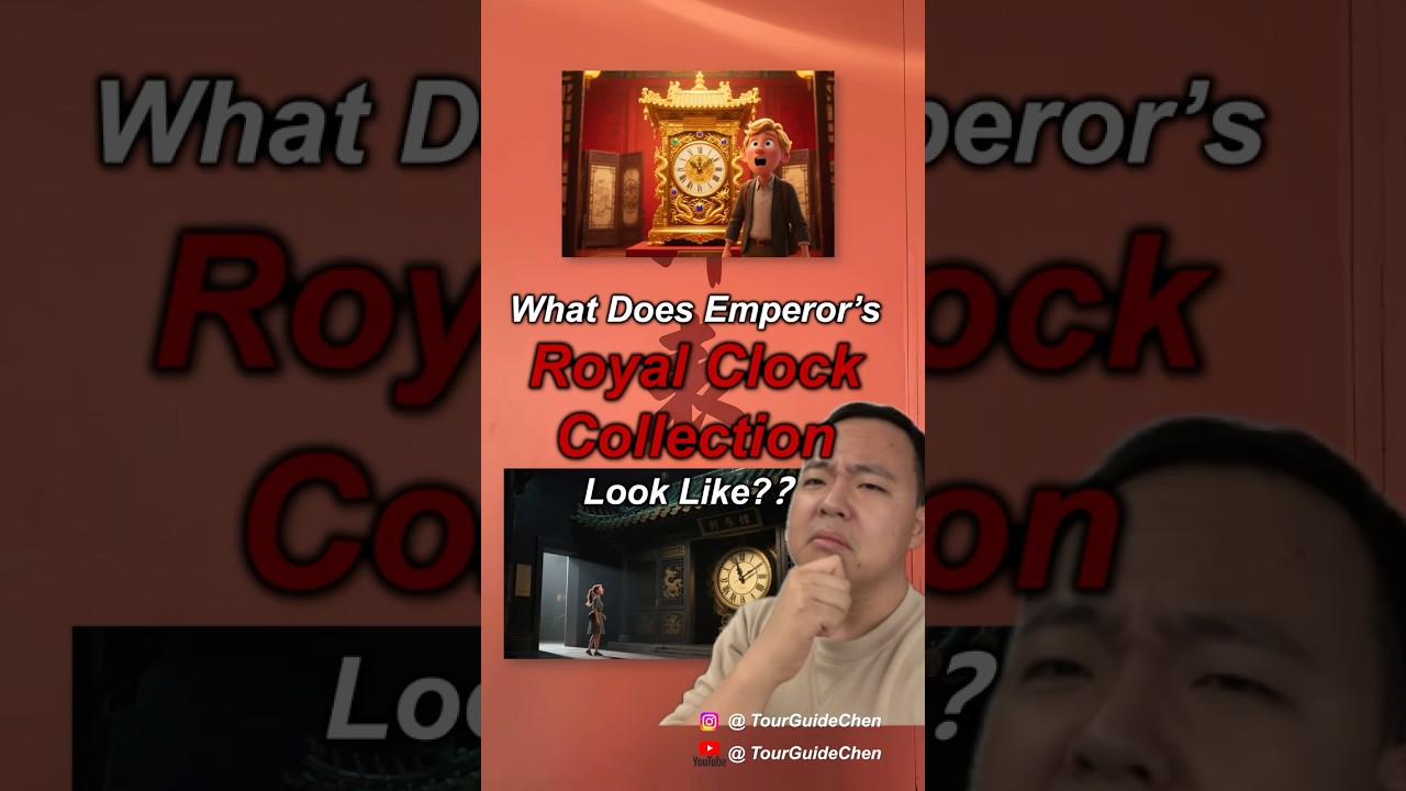 Exhibitions in the Forbidden City, which You Don't Even Know!! Gallery of Timepieces.