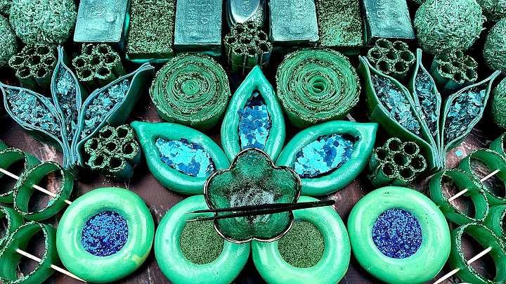 ASMR Peeling off the film and Clay crackling 🧼 Cutting soap cubes 🧼 Crushing soap boxes with foam 🧼