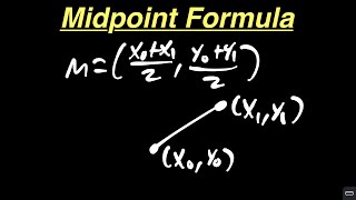 Midpoint Formula (Pre-Calculus)
