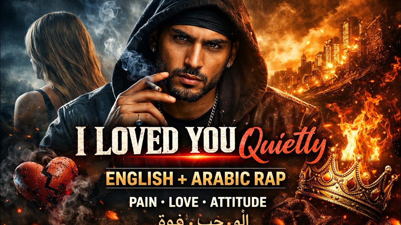 I Loved You Quietly 🔥 | English Arabic Rap | Pain, Love & Cold Attitude 