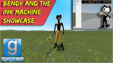 (Gmod) Bendy and The Ink Machine Pill Pack Mod Showcase