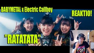REAKTIO: BABYMETAL x Electric Callboy - "RATATATA" #babymetal #electriccallboy #reaction
