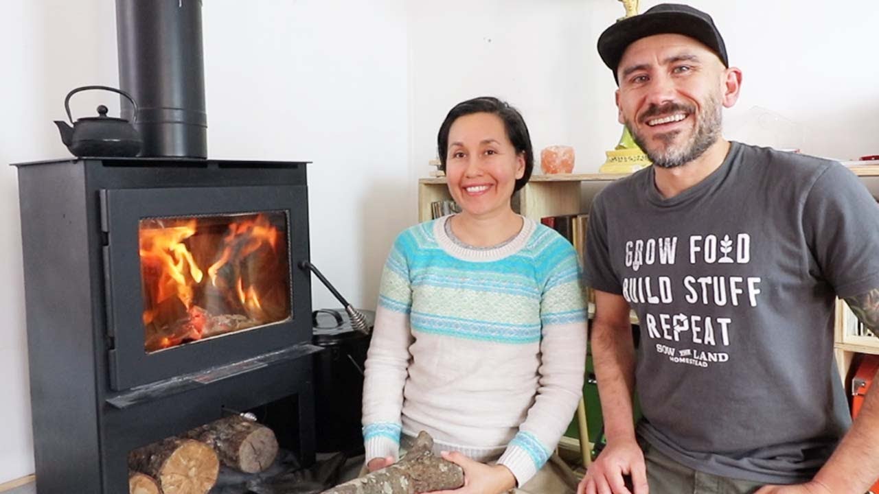 First Year (LIVING & LEARNING) with our WOOD STOVE YouTube