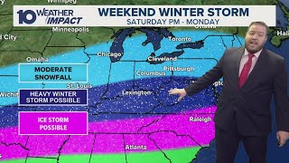 Columbus, Oh Weather Milder Through Thursday, Then Another Arctic Blast And Snow Potential