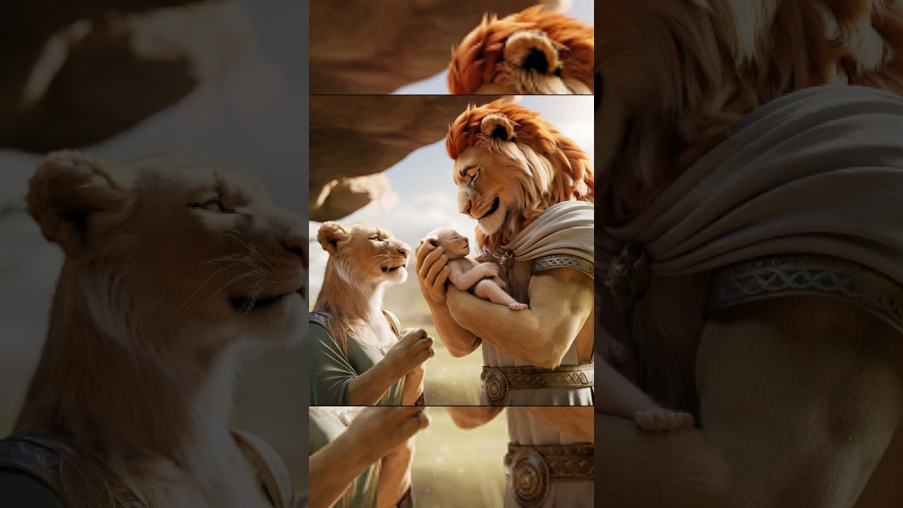 The lion cub is missing 