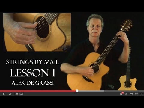 Strings By Mail Lessonette with Alex de Grassi | Lesson 1 Note Duration