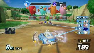 Sonic Racing Crossworlds: 35th Anniversary Festival Race #6 (Pac-Village & Maze) [4K]