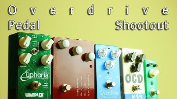 Overdrive Pedal Shootout/Opinion (Klon, Suhr, OCD, Wampler, Mooer)