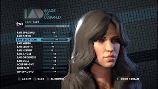 Saints Row 3 Remastered: character creation kim kardashian look