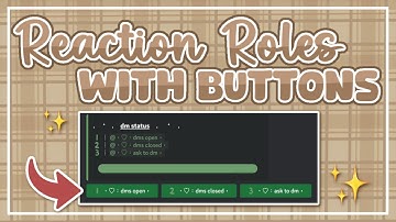 discord reaction roles with buttons tutorial | lenility ✰
