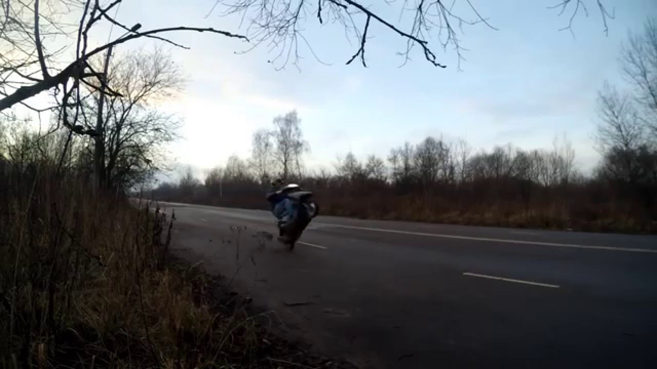 Honda dio stunt