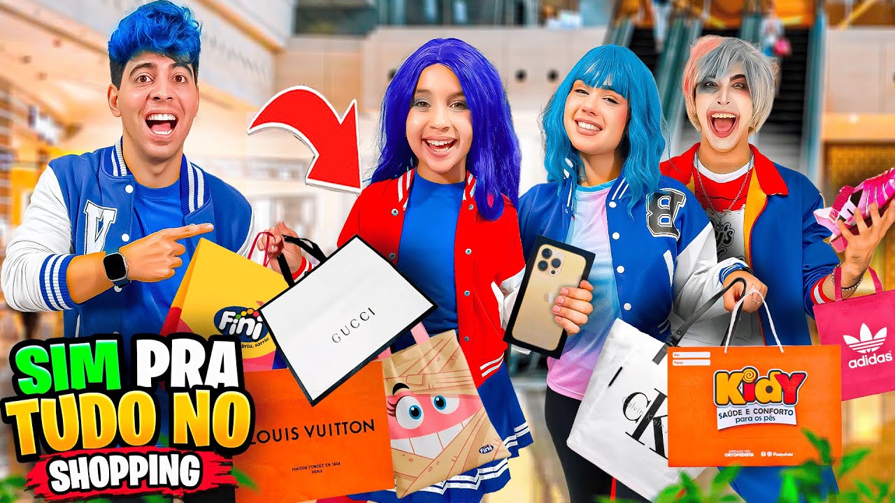 DIZENDO SIM PRA TUDO PRA VIOLETA, FILHA DO ARLEQUINO E VIVIBUG NO SHOPPING!!