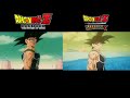 Bardock Sees Goku Scene - DBZ Kakarot DLC 4 & DBZ Bardock TV Special - Side by Side Comparison