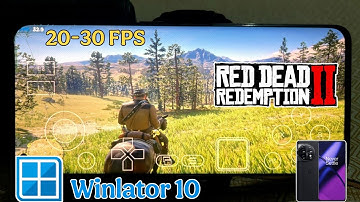 (ANDROID) Red Dead Redemption 2 Test on Oneplus 11 | Winlator Frost 10.0 Final V3 | Snapdragon 8gen2