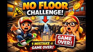 Impossible No Floor Run 😨 | Full Subway Surfers Gameplay!