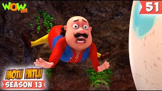 baby dinosour of assam tea garden s13 51 motu patlu new cartoons for kids spot