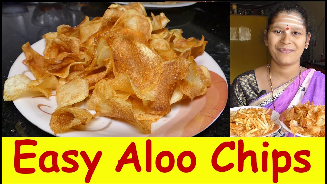 Potato Chips RecipePotato Chips KannadaFinger Chips Kannadaಆಲೂಗಡ್ಡೆ