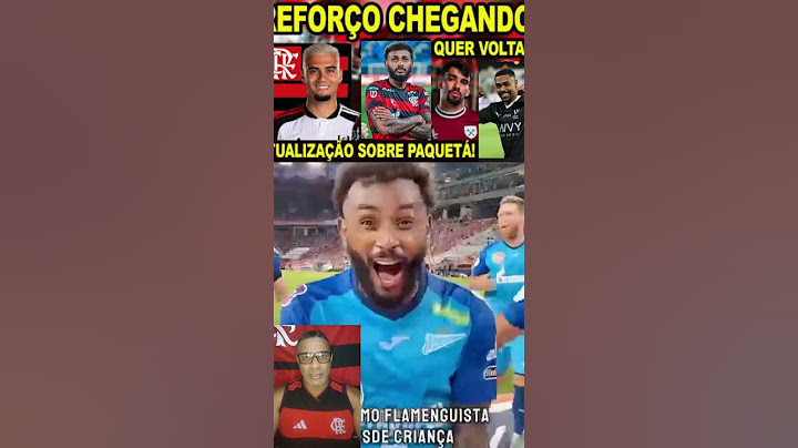 OLHA QUEM A DIRETORIA DO FLAMENGO!! ESTÁ TRAZENDO PARA O LUGAR DO GERSON!! GOSTA DESTES NOMES?