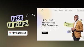 How to Design a Stunning Hero Section in Figma (Free Template!)