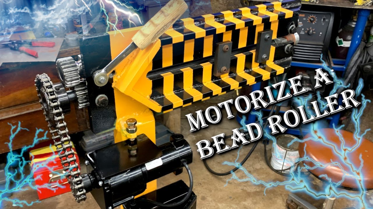 How to Add A Motor To Your Bead Roller CHEAP AND SLEAZY YouTube