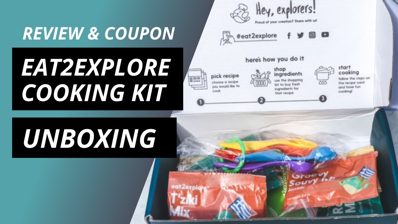 Eat2Explore Kids Cooking Kit Unboxing (Coupon & Reviews)