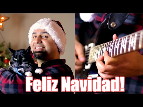Feliz Navidad on Guitar And Talkbox ( Rock Cover)