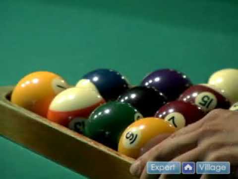 How to Rack Pool Balls 