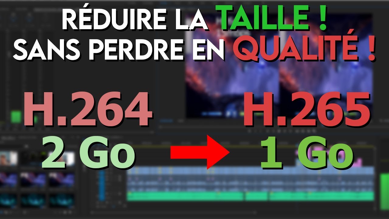 Réduire le poids d'une vidéo SANS perdre en qualité ! - YouTube