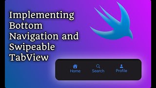 SwiftUI Tutorial: Implementing Bottom Navigation and Swipeable TabView #swift #swiftui #xcode