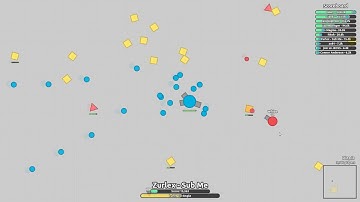 Diep.io #2 Killing tanks with a fighter (mostly)