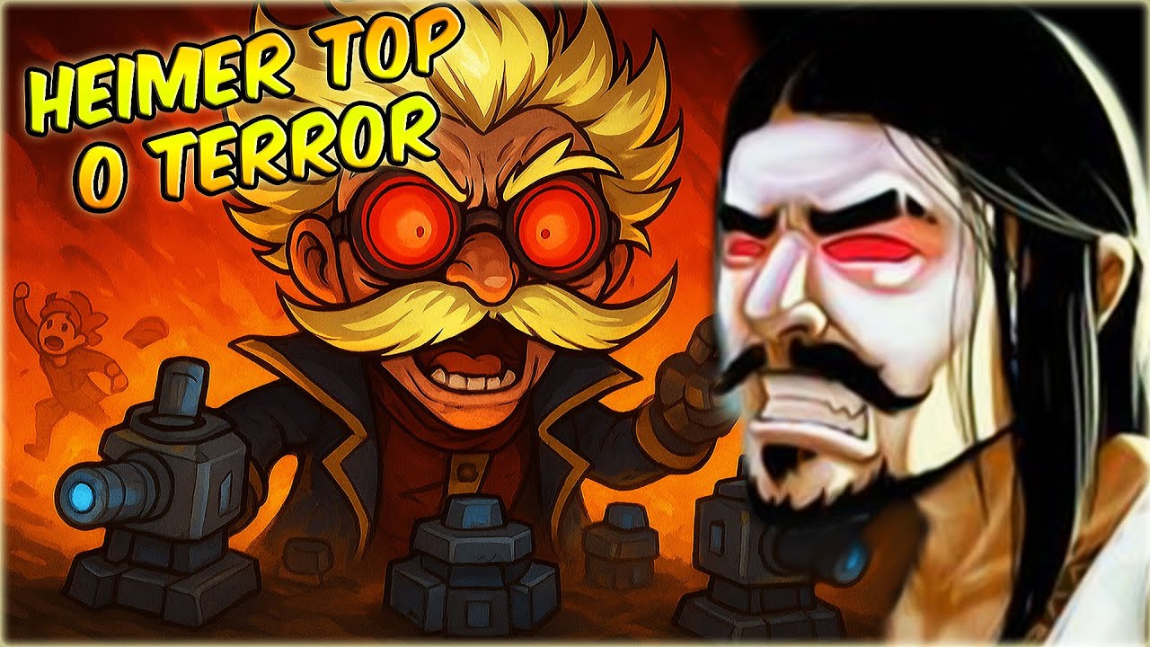 HEIMERDINGER TOP NO MODO TERROR – ELES NÃO AGUENTARAM!