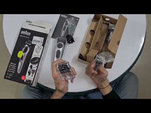 Braun Bt5260 Trimmer Unboxing