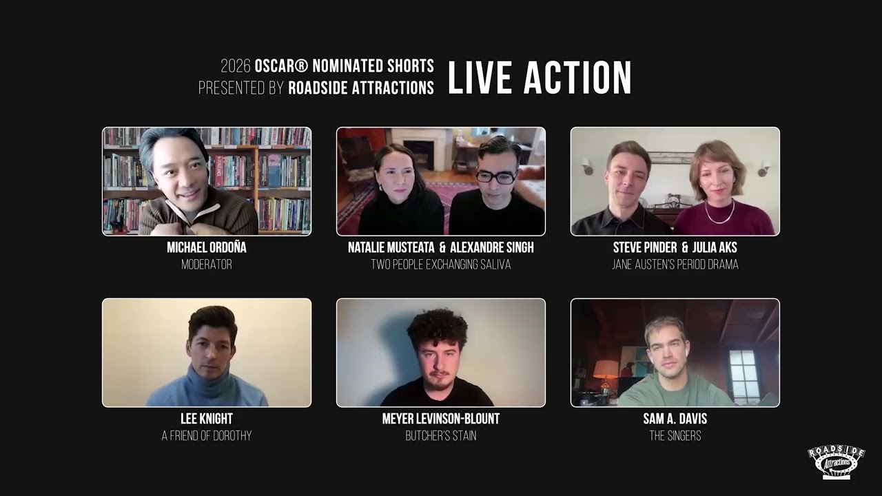 2026 Oscar® Nominated Shorts | Virtual Roundtable: Live Action | In Theaters February 20