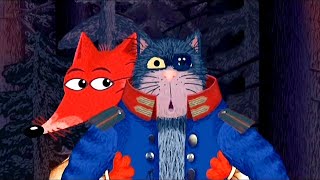 El Gato Y La Zorra  Cuento Para Niños  ToonsMania