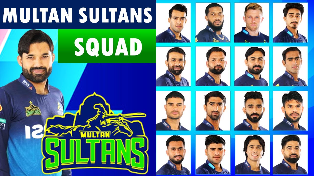 Multan Sultans squad 2025 | PSL 2025 Multan Sultans Squad | Multan Sultans squad PSL 2025