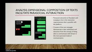 Communication Capstone Project - Letsplayers and Parasocial Relationships
