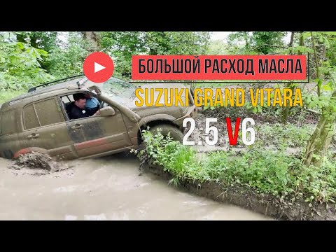 Suzuki Grand Vitara 2.5 V6 устраняем дикий масложор
