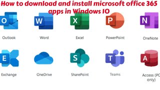 How to download and install Microsoft office 365 apps in Windows 10 | install Office 365 in Windows screenshot 3