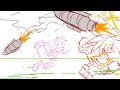 Sonic's friends vs Missiles