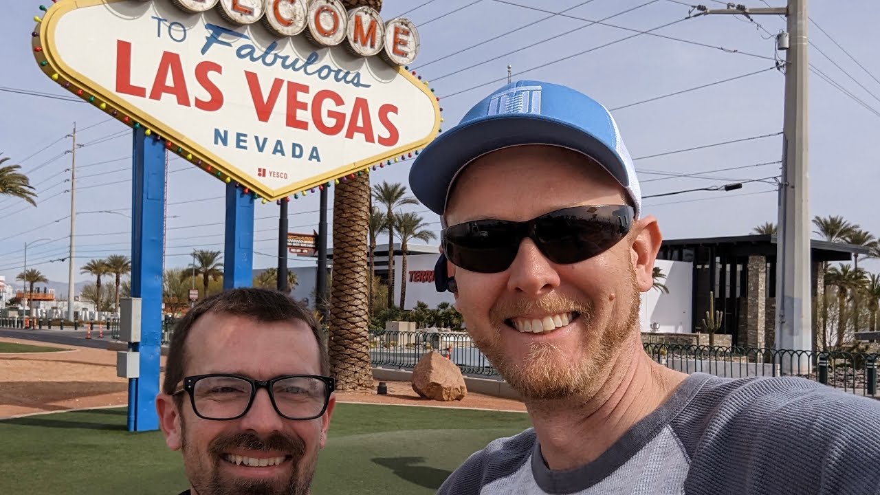 Las Vegas strip at night on Segway kick scooters YouTube