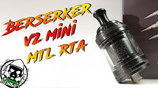 Berserker Mini V2 MTL RTA by Alex VapersMD & Vandy Vape